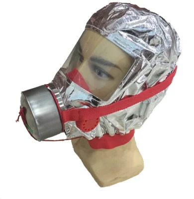 Máscara Facial de Segurança para Fuga de Emergência contra Incêndio com Aprovação Ce