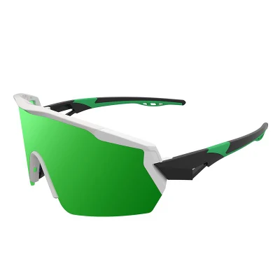 Óculos de sol para ciclismo e esqui com espelho curvo Conjunto de óculos esportivos Streetwear Óculos de sol esportivos OEM 2021
