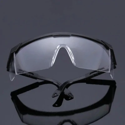 Óculos de segurança esportivos transparentes anti-riscos industriais