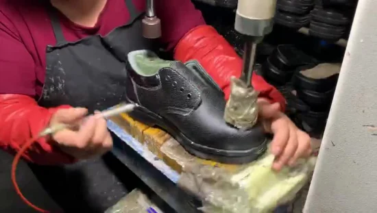 Sapatos de trabalho/sapatos de segurança masculinos de corte baixo mais baratos